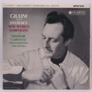Carlo Maria Giulini, Antonín Dvořák, Philharmonia Orchestra - New World Symphony And Overture "Carnaval"